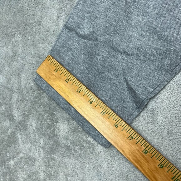 Puma Gray Jogger Sweatpants L Lightweight Lounge Pants 32 a1156 - Picture 2 of 8